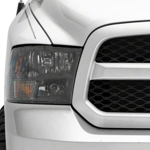 Raxiom for 2009-2018 Dodge RAM 1500 Axial Series Euro Style Headlights w/ Dual Bulb Blk Housing (Clear Lens) - Image 8