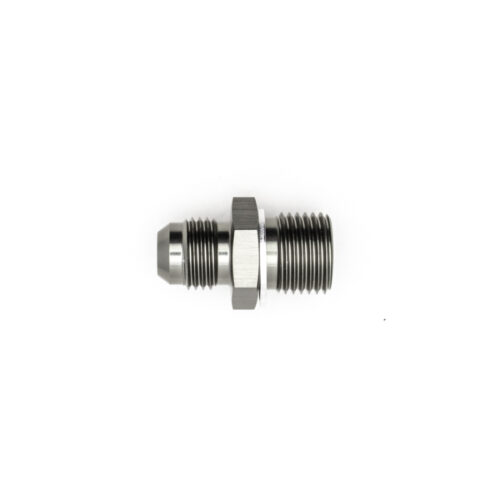 Alternative view of DeatschWerks 6AN Male Flare to M16 X 1.5 Male Metric Adapter (Incl. Crush Washer) - Titanium