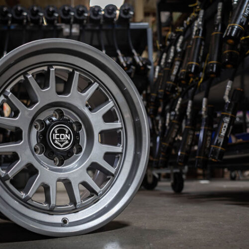 ICON Anza 17x8.5 / 6x5.5 / 25mm Offset / 5.75in BS - Gun Metal Wheel - Image 5