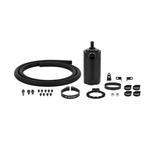 Mishimoto Universal Baffled Oil Catch Can - Black - Image 10