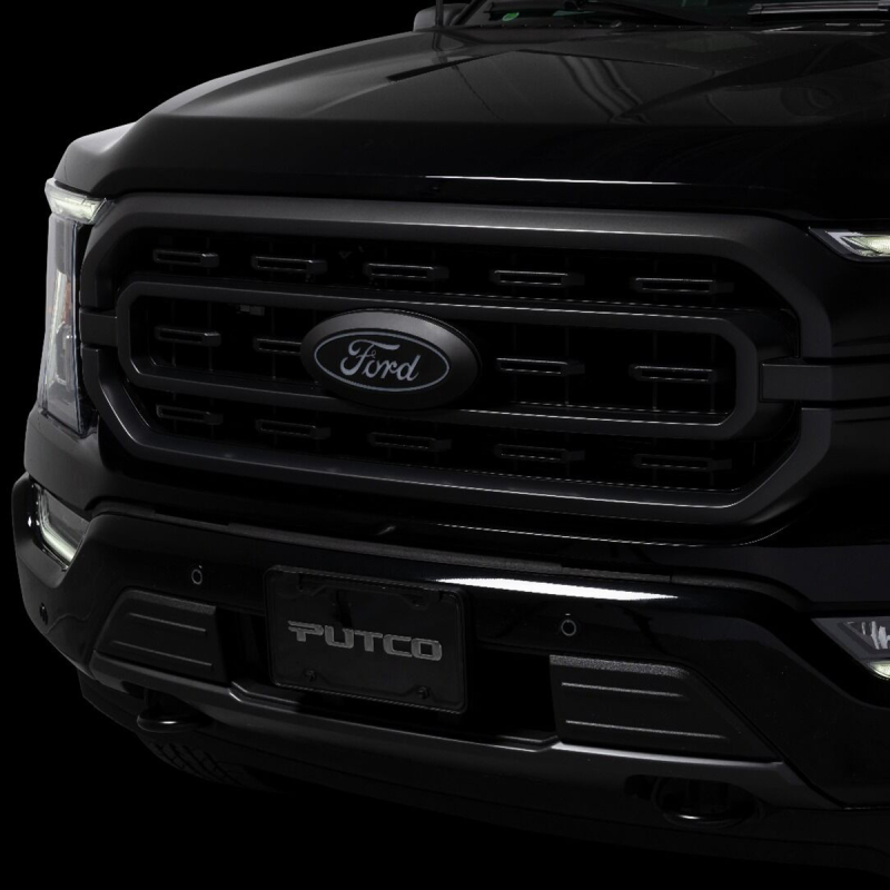 Putco 2023 Ford F-150 Front Luminix Ford LED Emblem - w/Camera CutOut w/o Spray Washer - Image 7