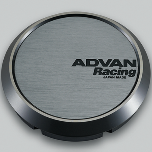 Advan V0324 73mm Flat Center Cap - Hyper Black