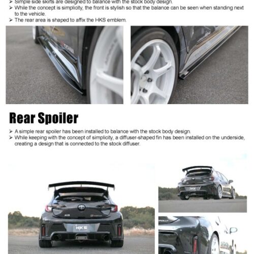 HKS Body Kit TYPE-S GR COROLLA F-Spoiler - Image 5
