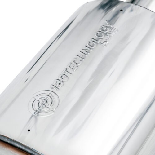 AWE Tuning 4th Gen GM 1500 6.2L 0FG Cat-Back Split Rear Exit (w/ Bumper Cutouts) - Quad Chrome Tips - Image 9