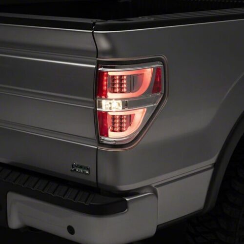 Raxiom for 2009-2014 Ford F-150 Styleside G2 LED Tail Lights- Chrome Housing- Clear Lens - Image 3