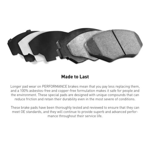 R1 Concepts for 13-17 Subaru WRX STI Front R1 Performance Sport Pads & Hardware Kit - Image 3