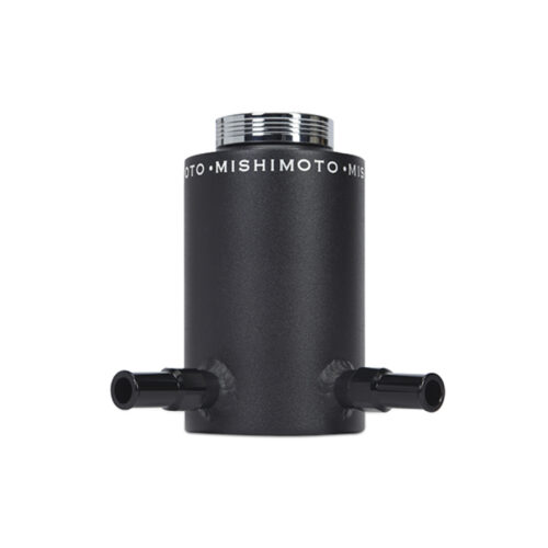 Mishimoto Aluminum Power Steering Reservoir Tank - Wrinkle Black - Image 3