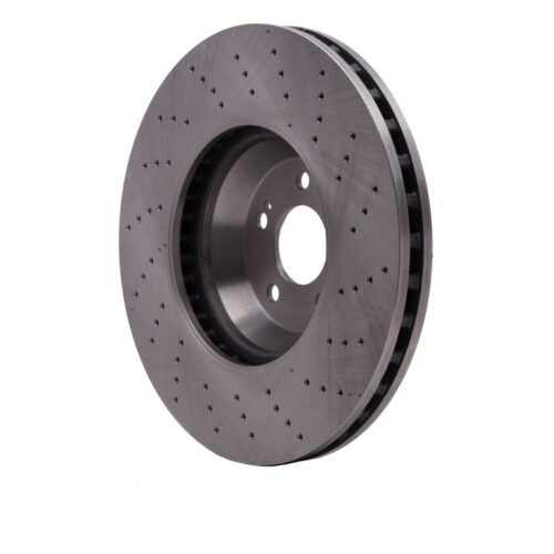 DFC 14-21 Mercedes-Benz S400 (Canada & Mexico) Front Drilled Brake Rotor - Image 3