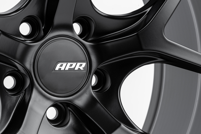 APR A01 Flow Formed - 18x8.5 - 5x112 - ET45 - 66.5mm Center Bore - Satin Black Wheel - Image 3