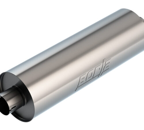 Borla Specialty Muffler 3in Center In/Out 7.75in Dia. 24in Body 29in OAL Touring Notched