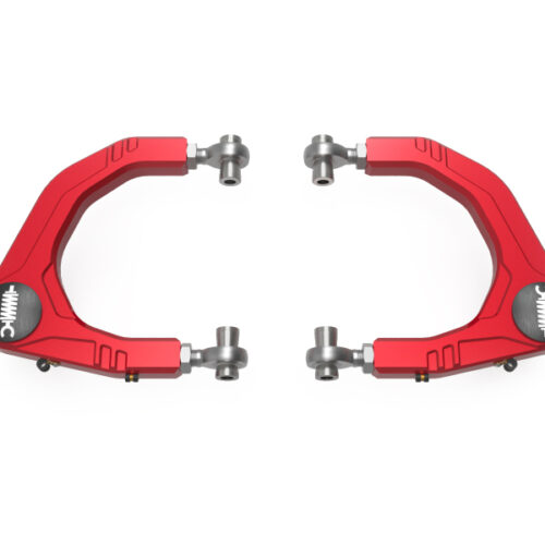 aFe Power Control 05-23 Toyota Tacoma Upper Control Arms - Red Anodized Billet Aluminum - Image 2