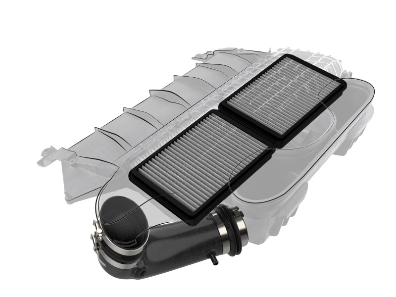 aFe Power Super Stock Carbon Fiber Pro Dry S Induction System 2021 RAM 1500 TRX V8-6.2L SC - Image 5