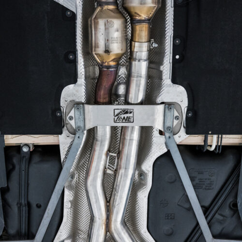 AWE Tuning Track Edition Cat-Back Exhaust - Chrome Silver Tips for BMW F8X M3/M4 - Image 8