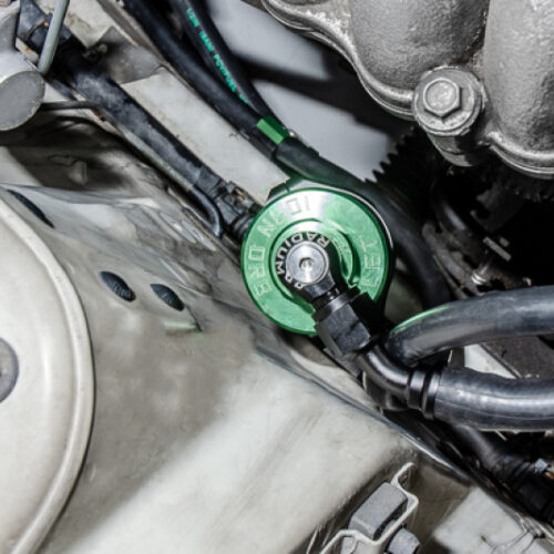 Radium Engineering Early Nissan Fuel Hanger Plumbing Kit Stainless Filter - Image 2