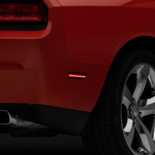 Alternative view of Raxiom for 2008-2014 Dodge Challenger Axial Series LED Side Marker Lights- Smoked
