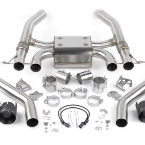 Dinan for 21-27 BMW M3/M4 (G80/G82/G83) Valved Axleback Exhaust System - Black Tips