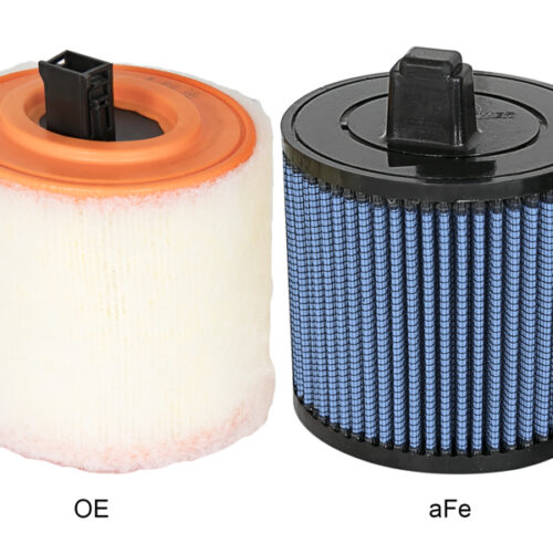 aFe Power MagnumFLOW Air Filters OER Pro P5R A/F 16-17 Cadillac ATS-V V6-3.6L (tt) - Image 5