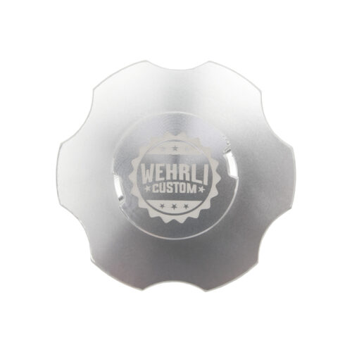 Wehrli 11-25 Ford Power Stroke 6.7L Billet Oil Fill Cap - Clear Anodized - Image 3