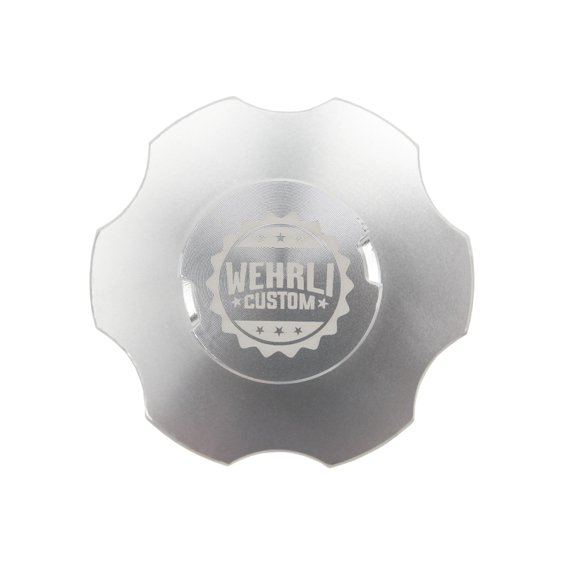 Wehrli 11-25 Ford Power Stroke 6.7L Billet Oil Fill Cap - Clear Anodized - Image 3