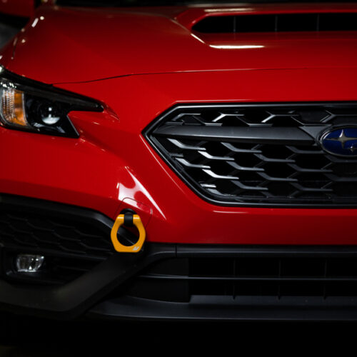 Mishimoto Tow Hook Gold for 2022+ Subaru WRX Front - Image 3