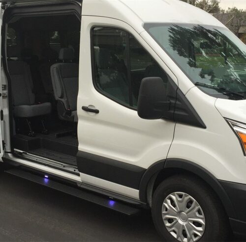 AMP Research PowerStep Plug N Play - Black for 2020 Ford Transit