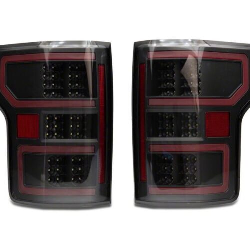 Raxiom for 2018-2020 Ford F-150 LED Tail Lights- Black Housing (Clear Lens) - Image 6