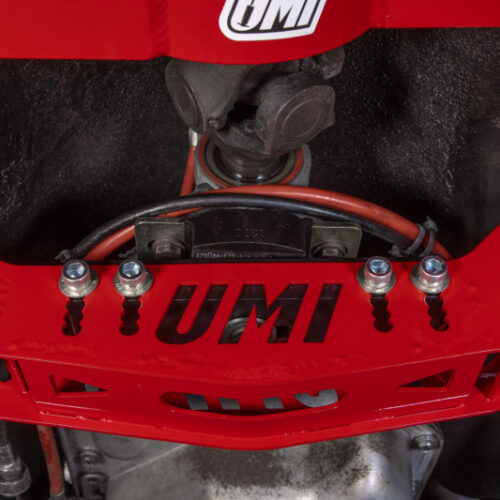 UMI Performance 78-88 GM G-Body Modular Adjustable Transmission Crossmember - Black - Image 10