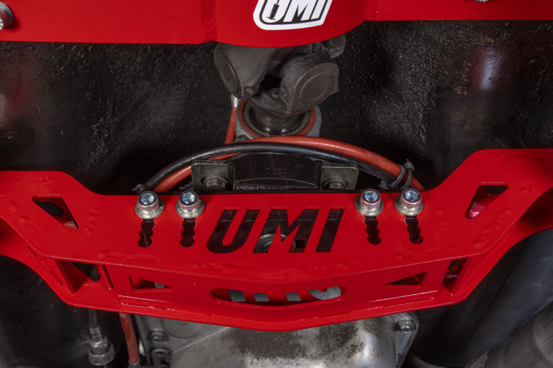 UMI Performance 78-88 GM G-Body Modular Adjustable Transmission Crossmember - Black - Image 10