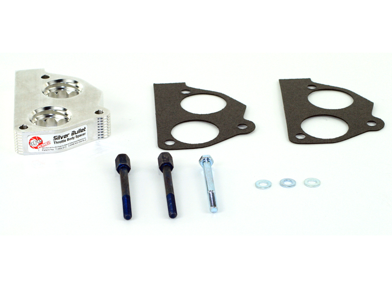 aFe Power Silver Bullet Throttle Body Spacers TBS GM C/K 1500/2500/3500 87-95 V6-4.3L V8-5.0/5.7L - Image 4