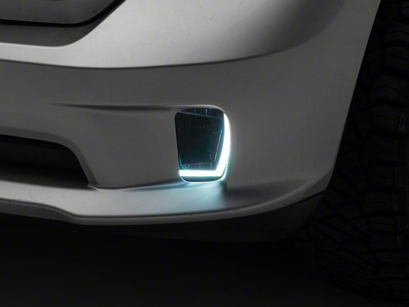 Raxiom for 2013-2018 Dodge RAM 1500 Switchback LED Fog Lights with LED DRL- White and Yellow - Image 8