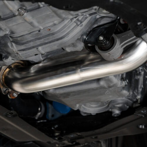AWE Tuning Track Edition Exhaust w/ Triple Chrome Silver Tips for 2023 Honda Civic Type R FL5 - Image 7