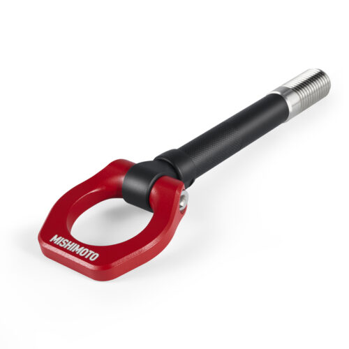 Alternative view of Mishimoto Tow Hook (Front), Red for 2023+ Toyota GR Corolla