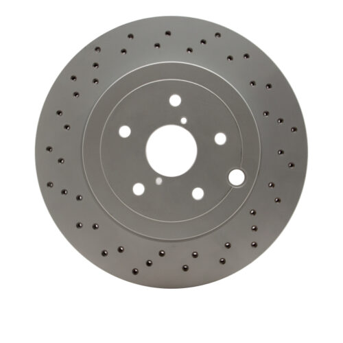 DFC 18-21 Subaru WRX STI Rear Drilled Hi-Carbon Alloy Geomet Coated Rotor