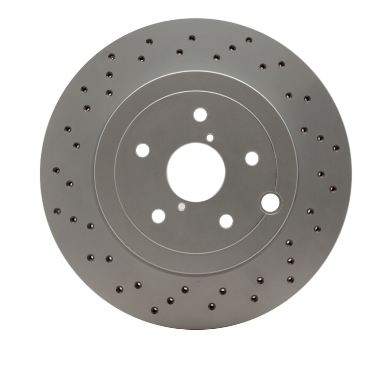 DFC 18-21 Subaru WRX STI Rear Drilled Hi-Carbon Alloy Geomet Coated Rotor
