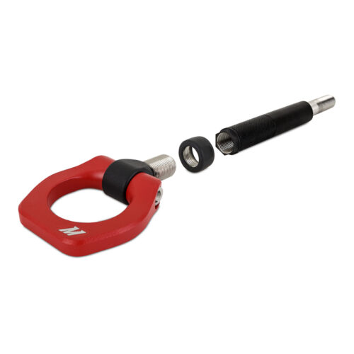 Mishimoto Tow Hook Red for 2022+ Subaru WRX Front - Image 3