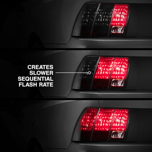 Raxiom for 1996-2004 Ford Mustang Excluding 99-01 Cobra Modified Turn Signal Flasher V1 - Image 3