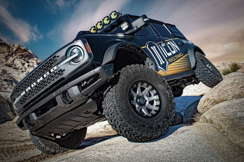 ICON 21-23 Ford Bronco 2.5in VS RR Coilover Kit - Front - Image 2