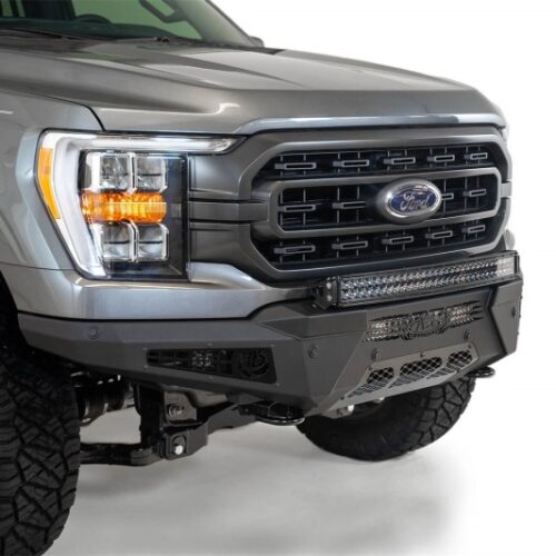 Alternative view of Addictive Desert Designs for 2021 Ford F-150 HoneyBadger Front Bumper w/ Top Hoop