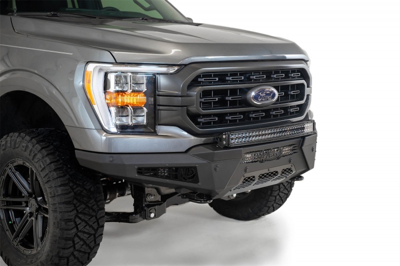 Addictive Desert Designs for 2021 Ford F-150 HoneyBadger Front Bumper w/ Top Hoop - Image 2