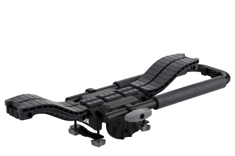 Thule Compass 4-in-1 Water Sport Roof Top Carrier (w/Integrated StrapCatch) - Black - Image 4