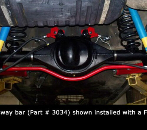 UMI Performance 3034-R 78-88 GM G-Body 1in Solid Rear Sway Bar