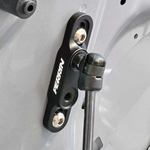 PERRIN 15+ Subaru WRX/STI High-Lift Hood Brackets (Black) - Image 5
