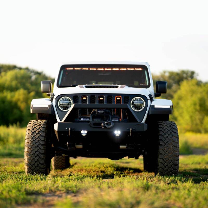 KC HiLiTES FLEX ERA 3 Dual Mode SAE Fog Lights - 2-Light Master Kit for Jeep Aftermarket Bumpers - Image 4