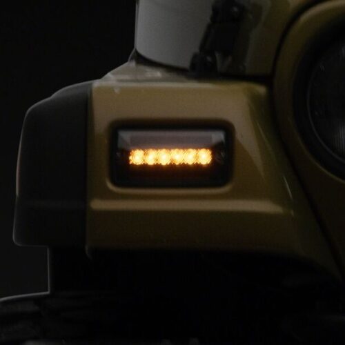 Raxiom for 1997-2006 Jeep Wrangler TJ Axial Series LED Sequential Cornering Lights- Smoked - Image 8