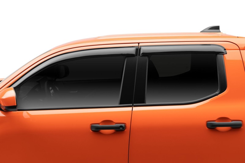 AVS 2024 Toyota Tacoma 4pc Ventvisor - Smoke - Image 7