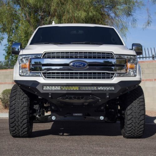 Alternative view of Addictive Desert Designs for 2018 Ford F-150 Stealth Fighter Front Bumper