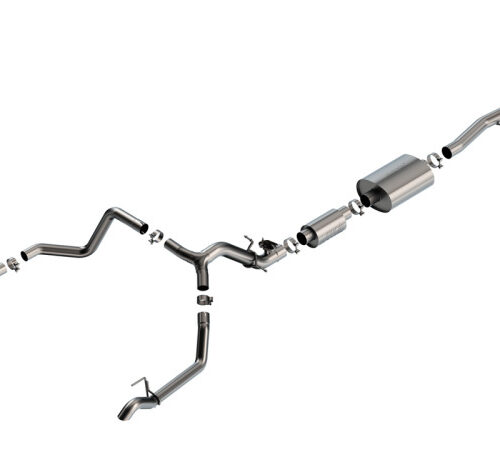 Borla 2024 Chevrolet/GMC 1500 ZR2 & AT4X 6.2L V8 4WD 4DR S-TYPE Catback Exhaust w/ Turndown Tips
