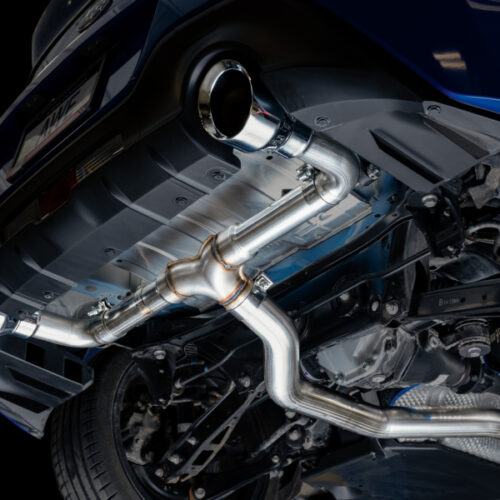 AWE Tuning 3020-32279 Subaru BRZ/ Toyota GR86/ Toyota 86 Track Edition Cat-Back Exhaust- Chrome Silver Tips - Image 9