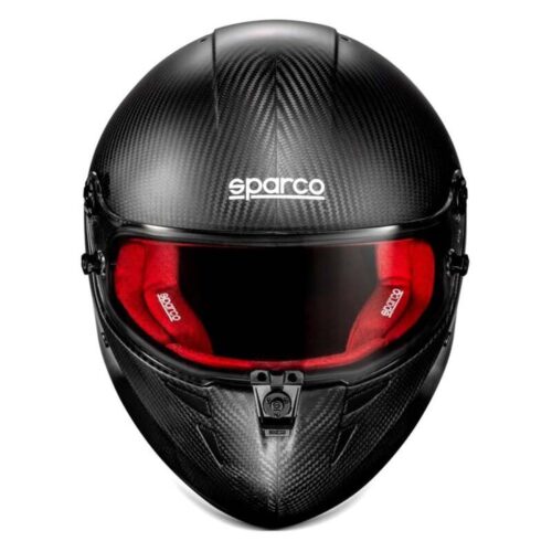 SPARCO Stealth RF Carbon Helmet - Medium - Red - Image 2