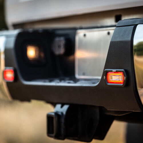 Rigid Industries SR-L Series Flush Mount LED Spreader Pair w/ Amber Halo - Universal - Image 4
